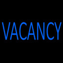 Blue Vacancy Handmade Art Neon Sign