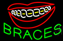 Blue Neon Dental Mouth Neon sign Handmade Art Neon Sign