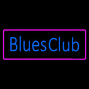 Blues Club Pink Border Handmade Art Neon Sign