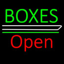 Boxes Double Stroke 2 Handmade Art Neon Sign