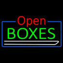 Boxes Double Stroke 4 Handmade Art Neon Sign