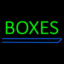 Boxes Douuble Stroke Handmade Art Neon Sign