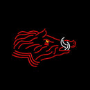 Boar Logo Handmade Art Neon Sign