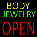 Body Jewelry Open Block Handmade Art Neon Sign