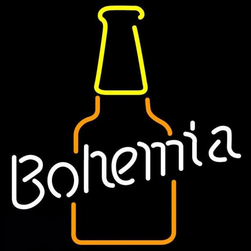 Bohemia Bottle Handmade Art Neon Sign