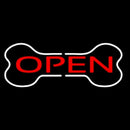 Bone Logo Open Handmade Art Neon Sign