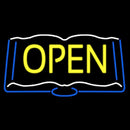 Books Open Handmade Art Neon Sign