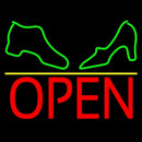 Boot And Sandal Open Handmade Art Neon Sign