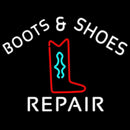 Boots And Shoes Repair Handmade Art Neon Sign