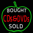 Bought Cd And Dvd Sold Handmade Art Neon Sign