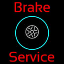 Brake Service Handmade Art Neon Sign