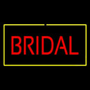 Bridal Rectangle Yellow Handmade Art Neon Sign