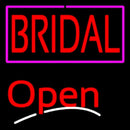 Bridal Script2 Open Handmade Art Neon Sign