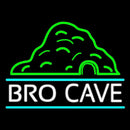 Bro Cave Handmade Art Neon Sign