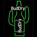 Bud Dry Cactus Beer Sign Handmade Art Neon Sign