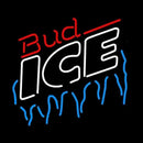 Bud Ice Icicles Beer Sign Handmade Art Neon Sign
