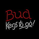 Bud Kegs To Go Beer Sign Handmade Art Neon Sign