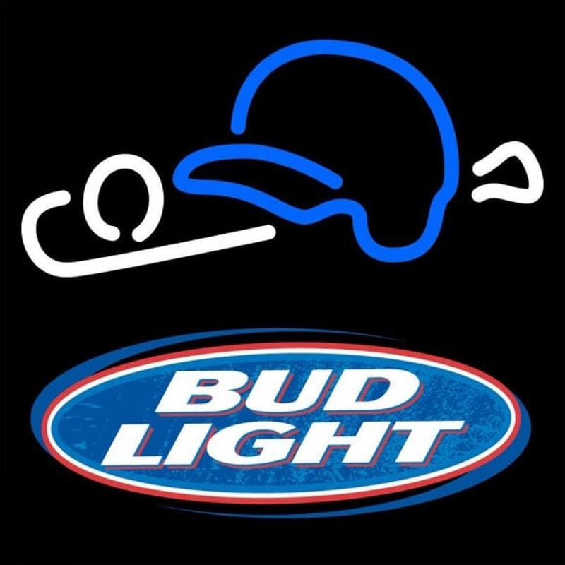 Bud Light BaseballBeer Sign Handmade Art Neon Sign
