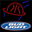 Bud Light Basketball Beer Sign Handmade Art Neon Sign