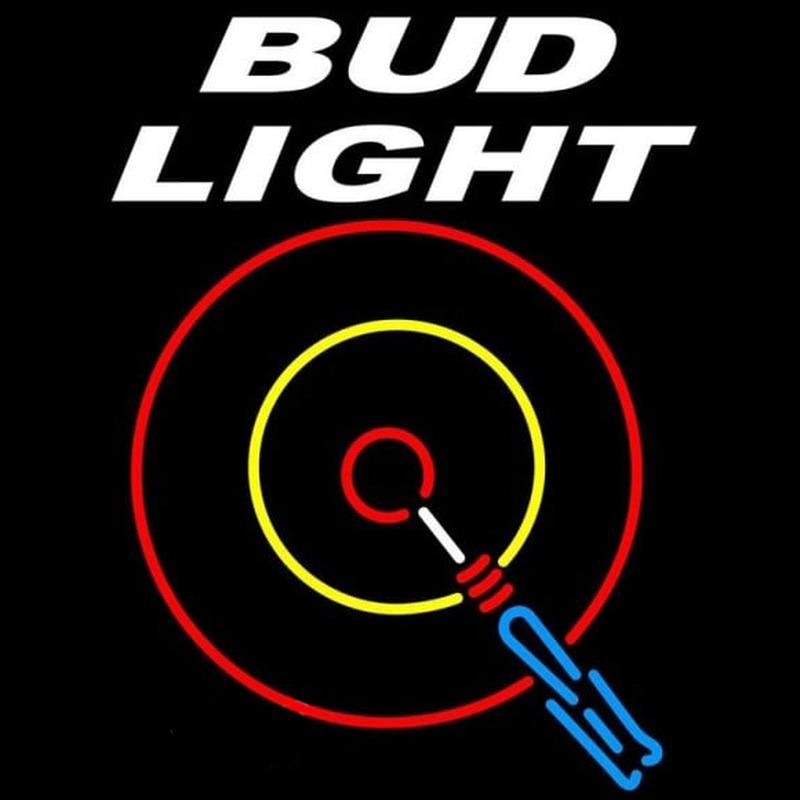 Bud Light Darts Beer Sign Handmade Art Neon Sign