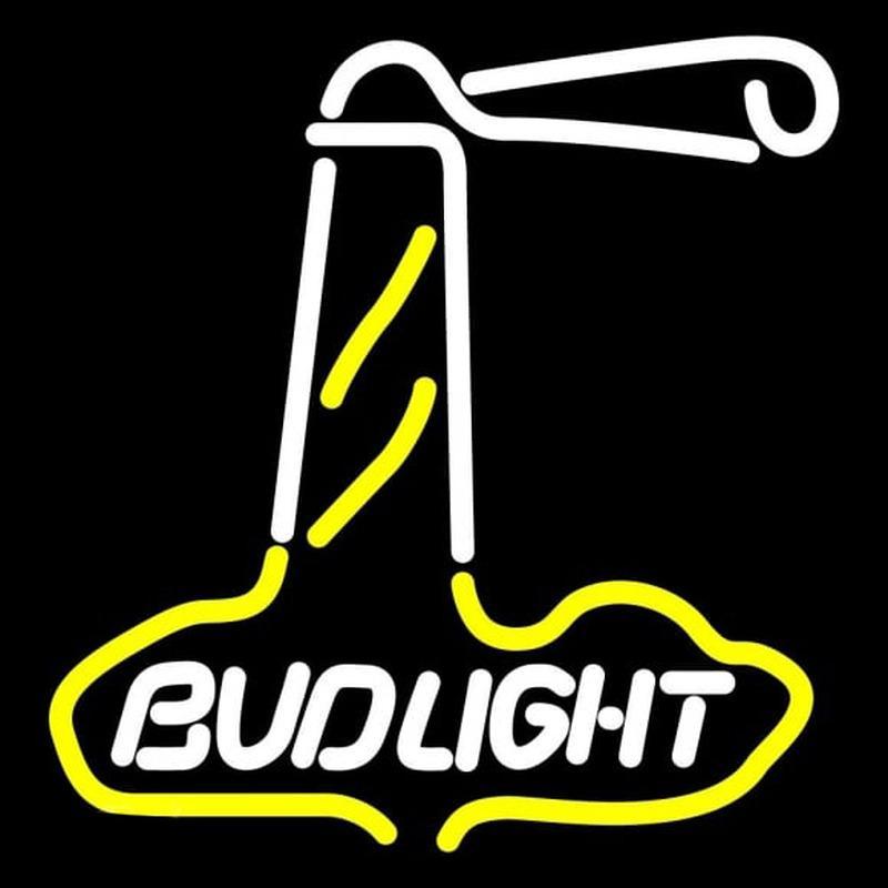 Bud Light Wight Lighthouse Beer Sign Handmade Art Neon Sign