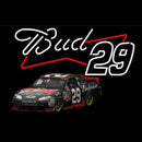 Bud Nascar 29 Handmade Art Neon Sign