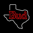 Bud Texas State Beer Sign Handmade Art Neon Sign