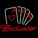 Budweiser Poker Series Beer Sign Handmade Art Neon Sign