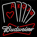 Budweiser Poker Series Beer Sign Handmade Art Neon Sign