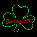 Budweiser Shamrock Beer Sign Handmade Art Neon Sign