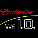 Budweiser We I D Beer Sign Handmade Art Neon Sign