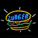 Burger Handmade Art Neon Sign