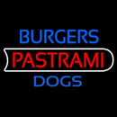 Burgers Pastrami Dogs Handmade Art Neon Sign