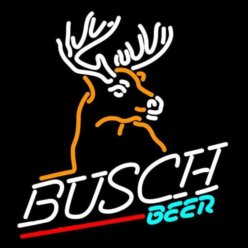 Busch Deer Beer Sign Handmade Art Neon Sign
