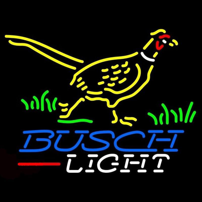 Busch Light Pheasant Beer Sign Handmade Art Neon Sign