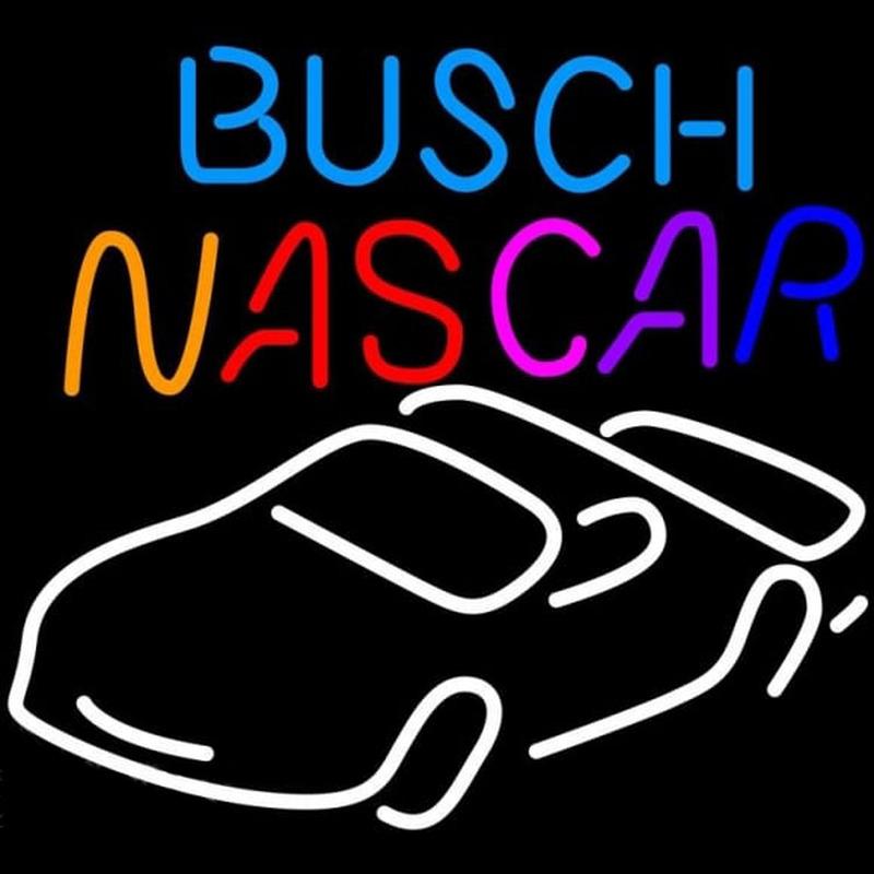 Busch Nascar Beer Sign Handmade Art Neon Sign