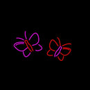Butterflies Logo Handmade Art Neon Sign