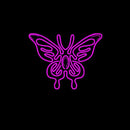 Butterfly Pink Handmade Art Neon Sign