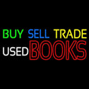 Buy Sell Trade Used Books Handmade Art Neon Sign