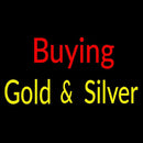 Buying Gold And Silver Block Handmade Art Neon Sign