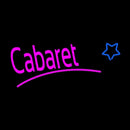 Cabaret Star Logo Handmade Art Neon Sign