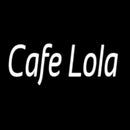 Cafe Lola Handmade Art Neon Sign
