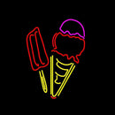 Candy And Ice Cream Handmade Art Neon Sign