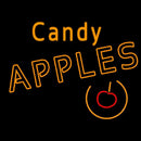 Candy Apples Apple Handmade Art Neon Sign