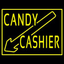 Candy Cashier Handmade Art Neon Sign
