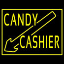Candy Cashier Handmade Art Neon Sign