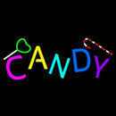 Candy Symbol Handmade Art Neon Sign