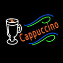 Cappuccino Cup Handmade Art Neon Sign