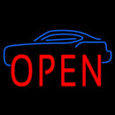 Car Open Block Handmade Art Neon Sign