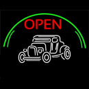 Car Red Open Handmade Art Neon Sign